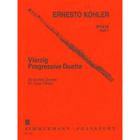 40 progressive Duette op.55 Band 1
