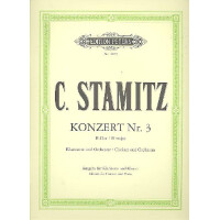 Konzert B-Dur Nr.3 für Klarinette und Orchester