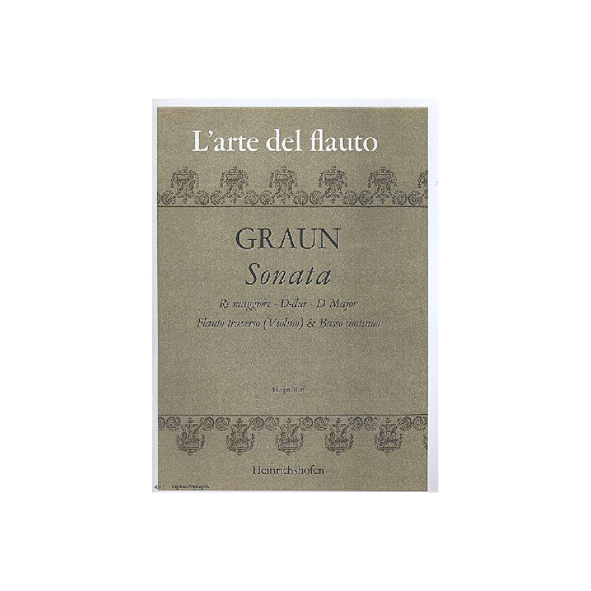 Sonate D-Dur für Flöte box