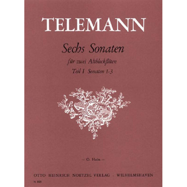 6 Sonaten Band 1 (Nr.1-3)