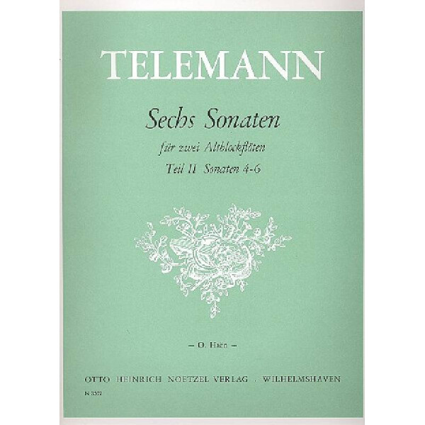 6 Sonaten Band 2 (Nr.4-6)