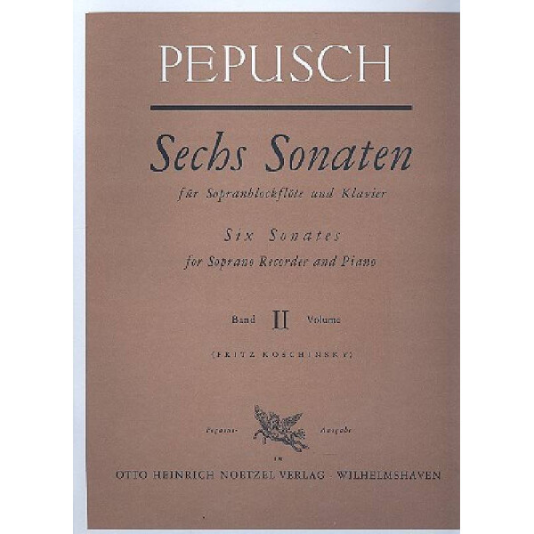 6 Sonaten Band 2 (Nr.4-6)