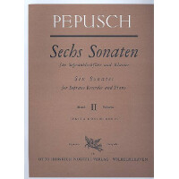 6 Sonaten Band 2 (Nr.4-6)