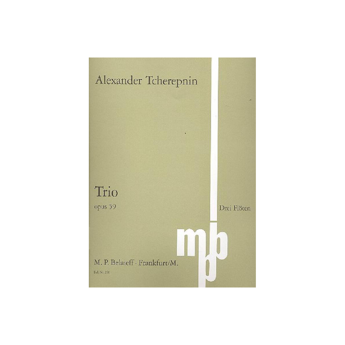 Trio op.59 für 3 Flöten box