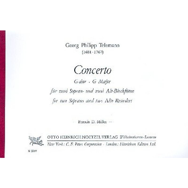 Concerto G-Dur