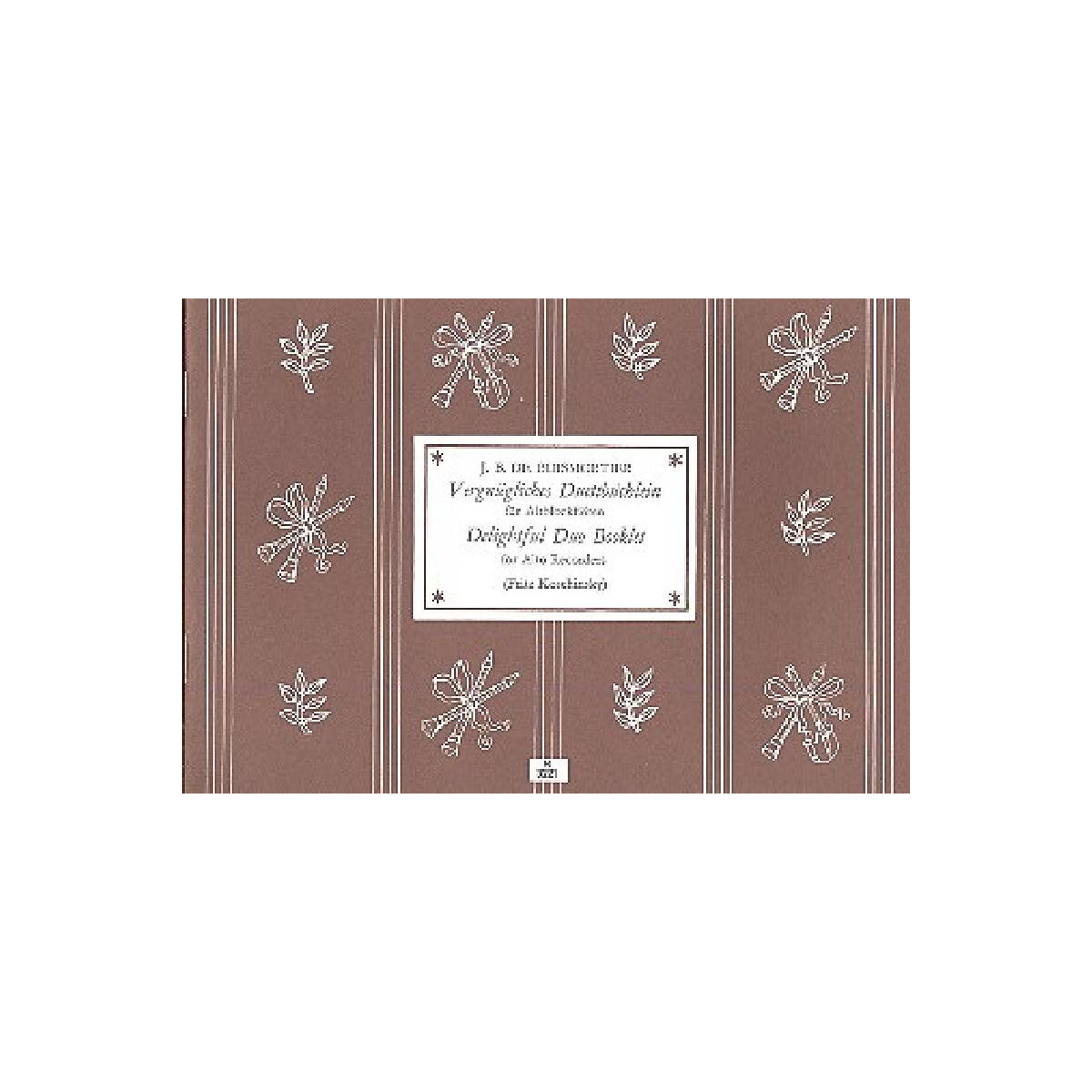 Vergnügliches Duettbüchlein box