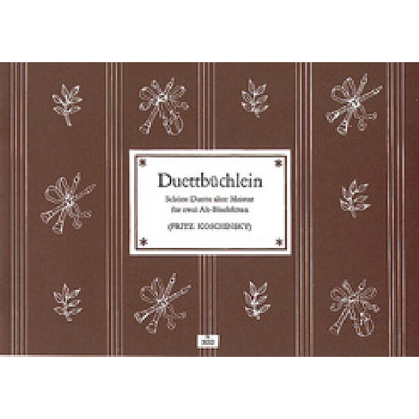 Duett-Büchlein Schöne Duette alter Meister aus 2 Jahrhunderten