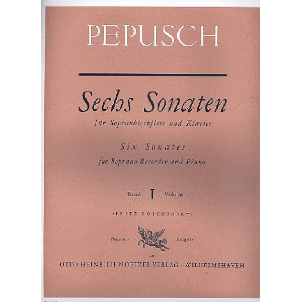 6 Sonaten Band 1 (Nr.1-3)