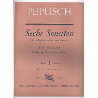 6 Sonaten Band 1 (Nr.1-3)