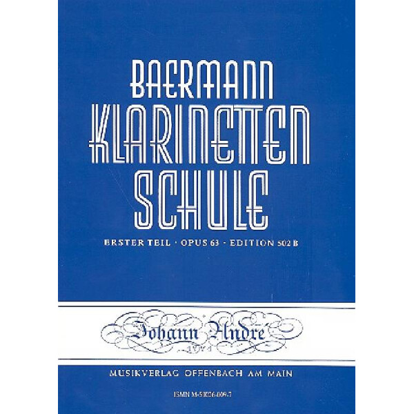 Klarinettenschule Band 2 Erster Teil op.63