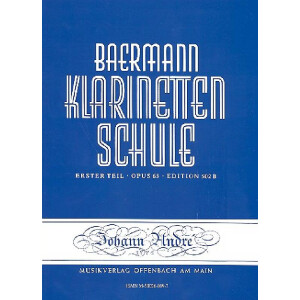 Klarinettenschule Band 2 Erster Teil op.63