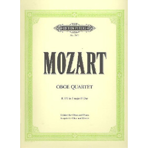 Quartett F-Dur KV370 für Oboe und Streichtrio