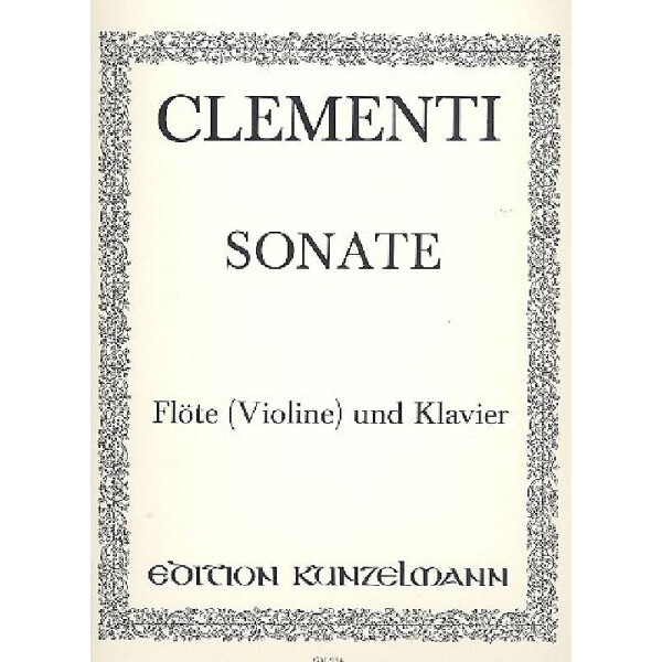 Sonate G-Dur op.2,3 für Flöte