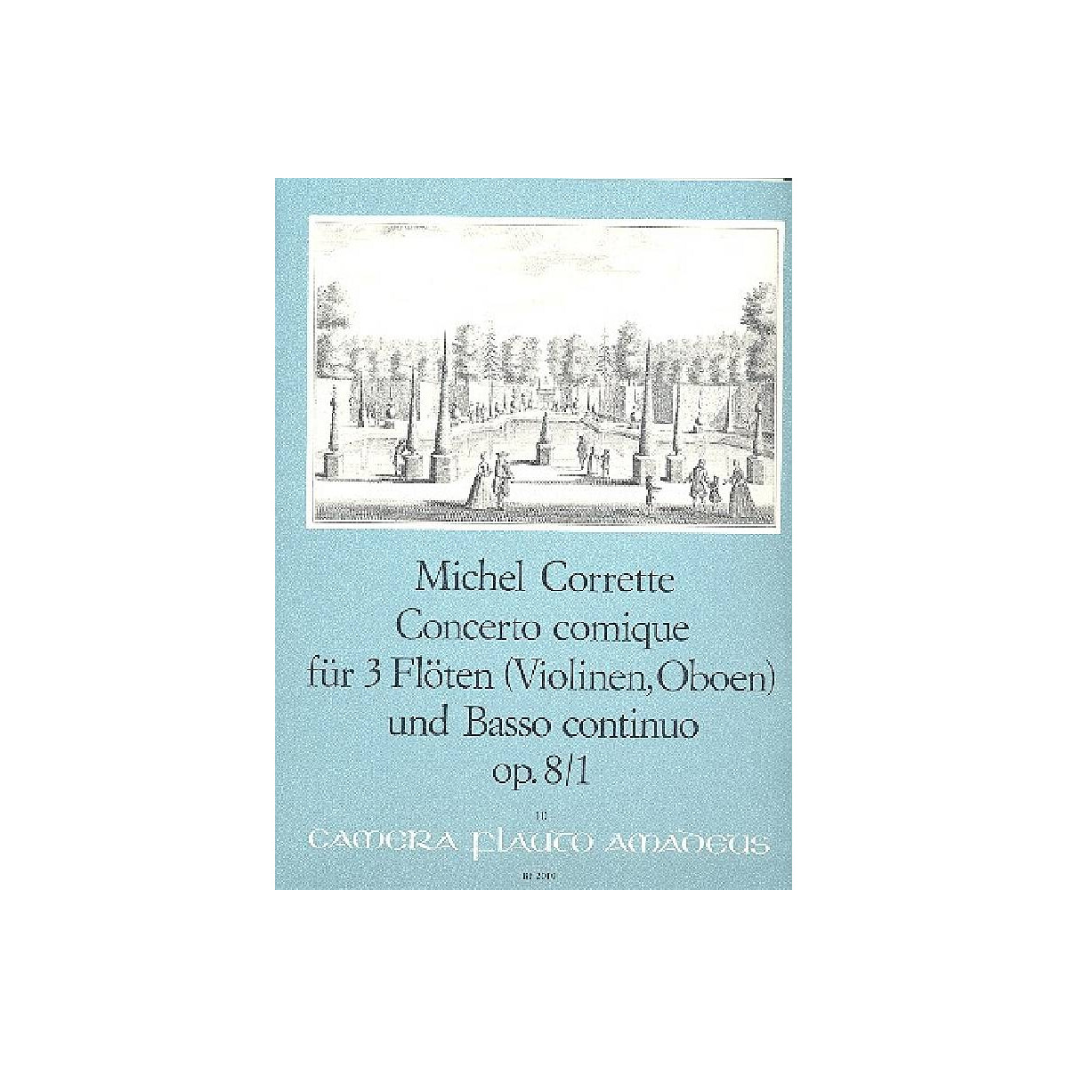 Concerto comique B-Dur op.8,1 box