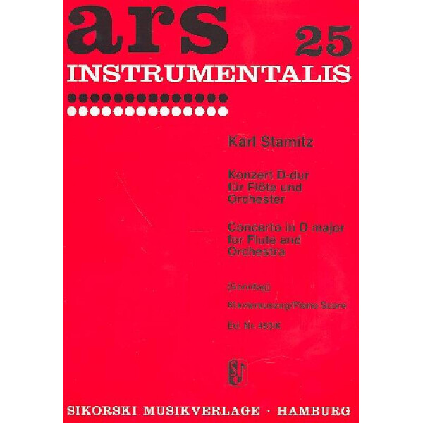 Konzert D-Dur für Flöte und