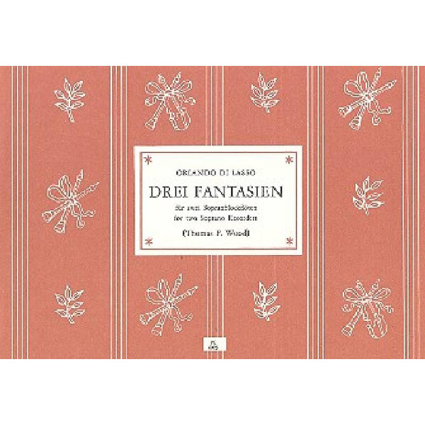 3 Fantasien für 2 Sopranblockflöten