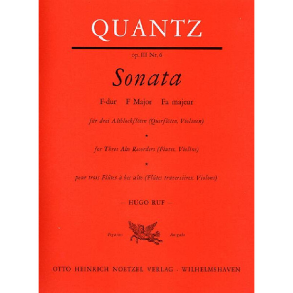 Sonate F-Dur op.3,6 für