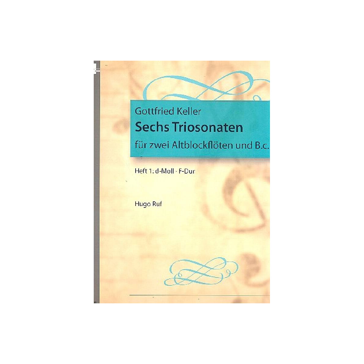 6 Triosonaten Band 1 (Nr.1-2) box