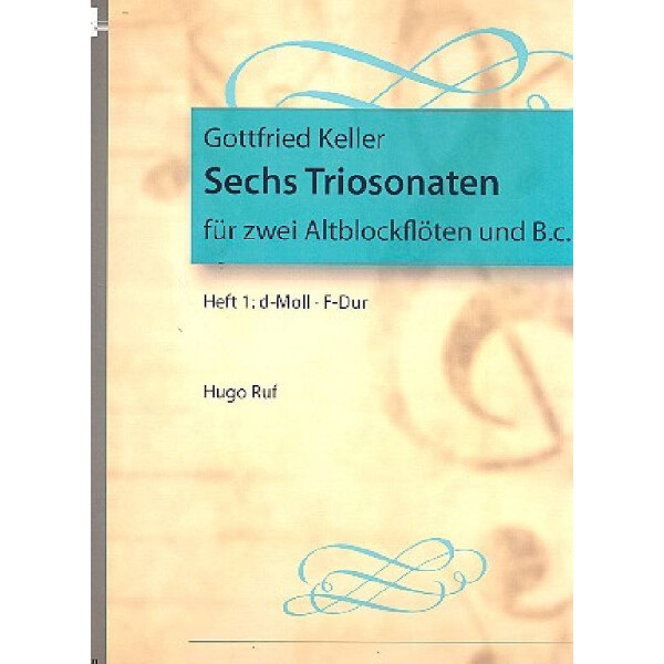 6 Triosonaten Band 1 (Nr.1-2)