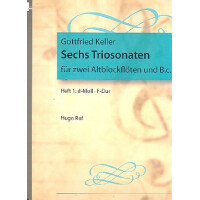 6 Triosonaten Band 1 (Nr.1-2)