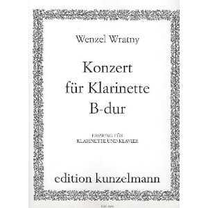 Konzert B-Dur f&uuml;r Klarinette und Orchester
