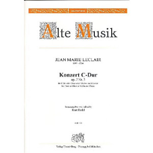 Konzert C-Dur op.7,3 für Flöte und Streicher