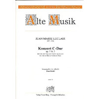 Konzert C-Dur op.7,3 für Flöte und Streicher