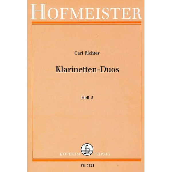 Klarinetten-Duos Band 2