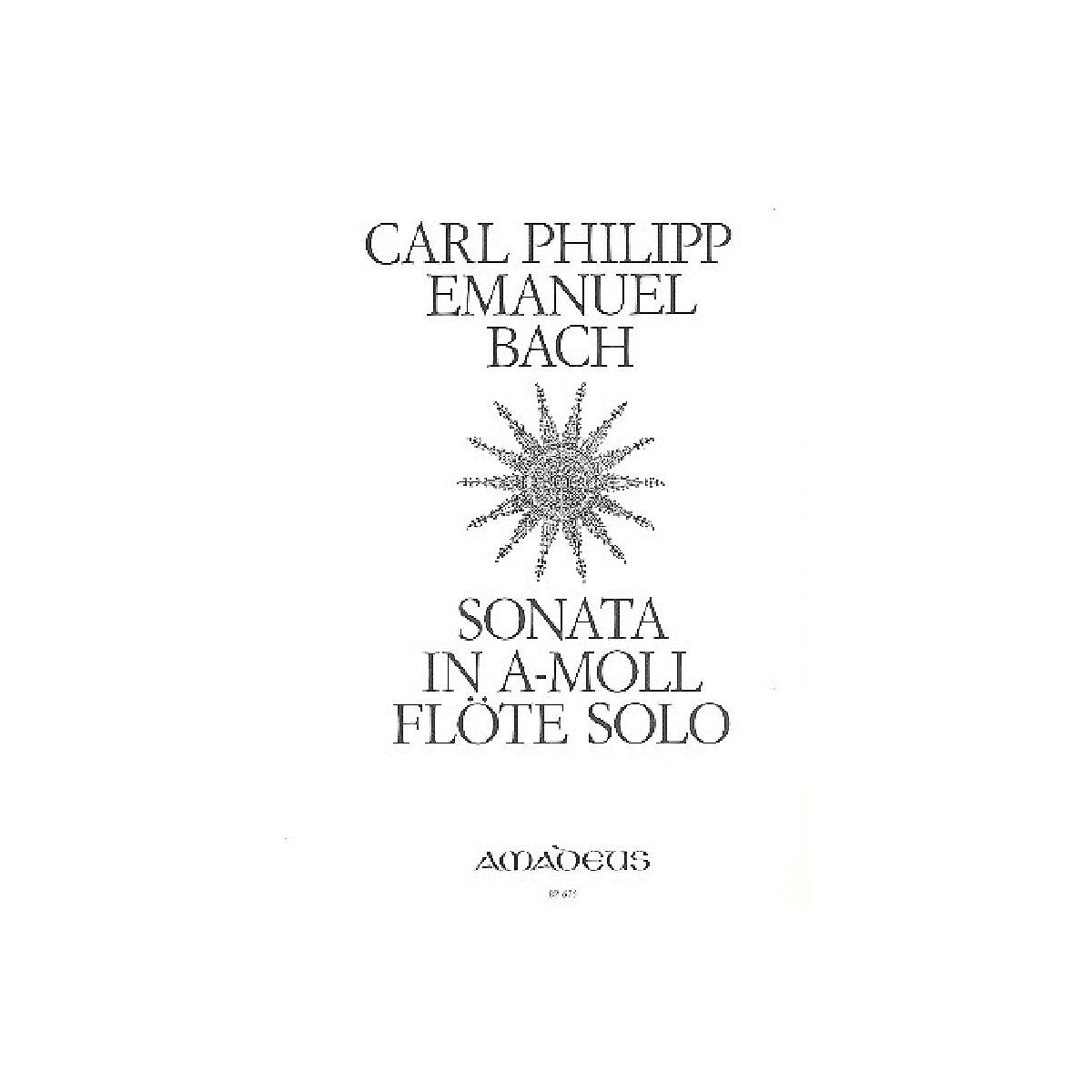 Sonate a-Moll Wq132 box