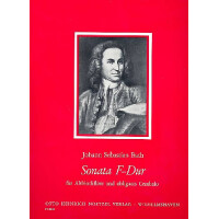 Sonate F-Dur für Altblockflöte