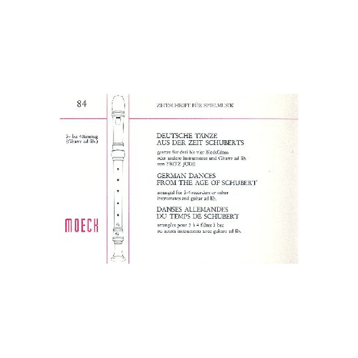 Deutsche Tänze aus der Zeit box