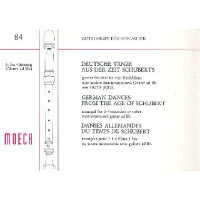 Deutsche Tänze aus der Zeit