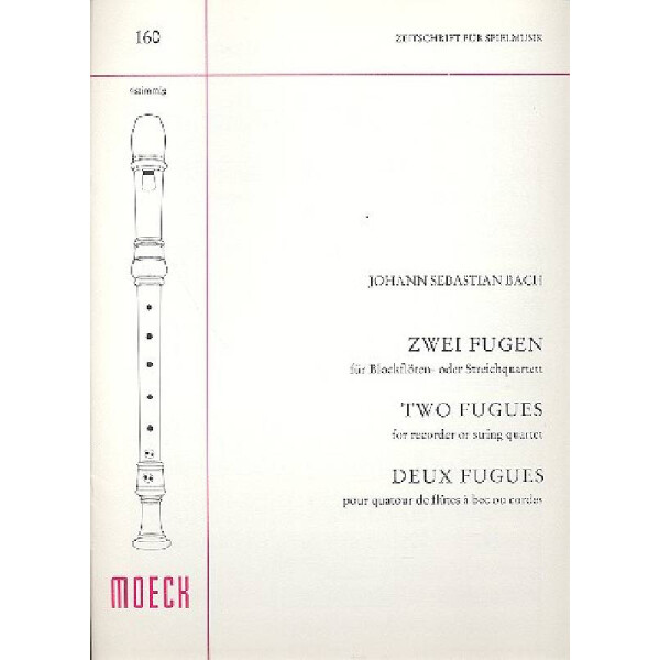 2 Fugen für 4 Blockflöten