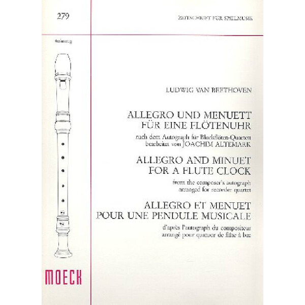 Allegro und Menuett für eine