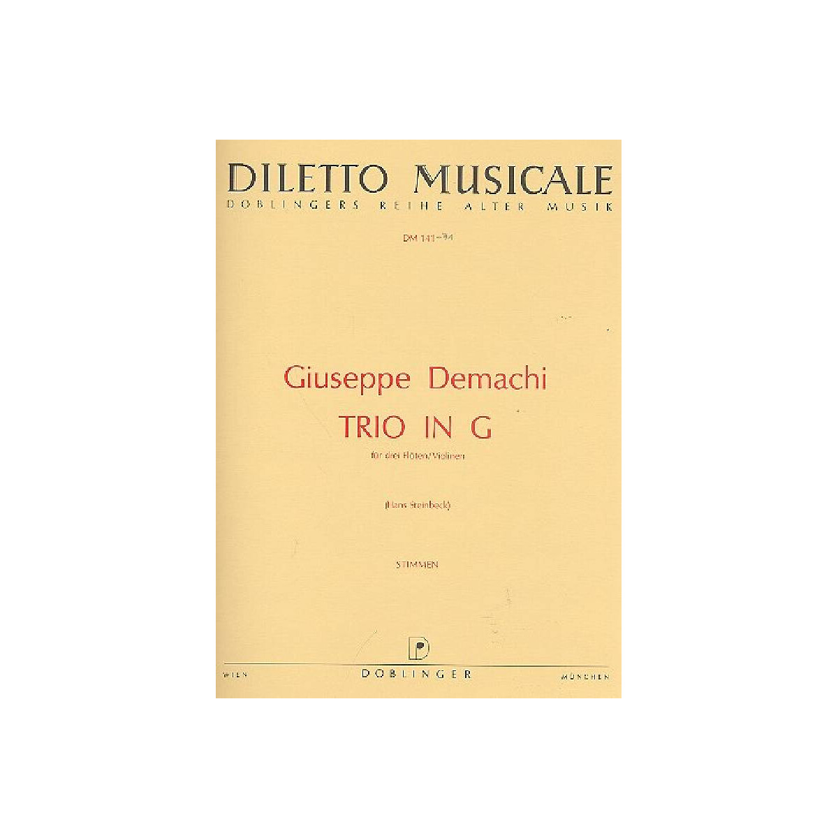 Trio G-Dur für 3 Flöten