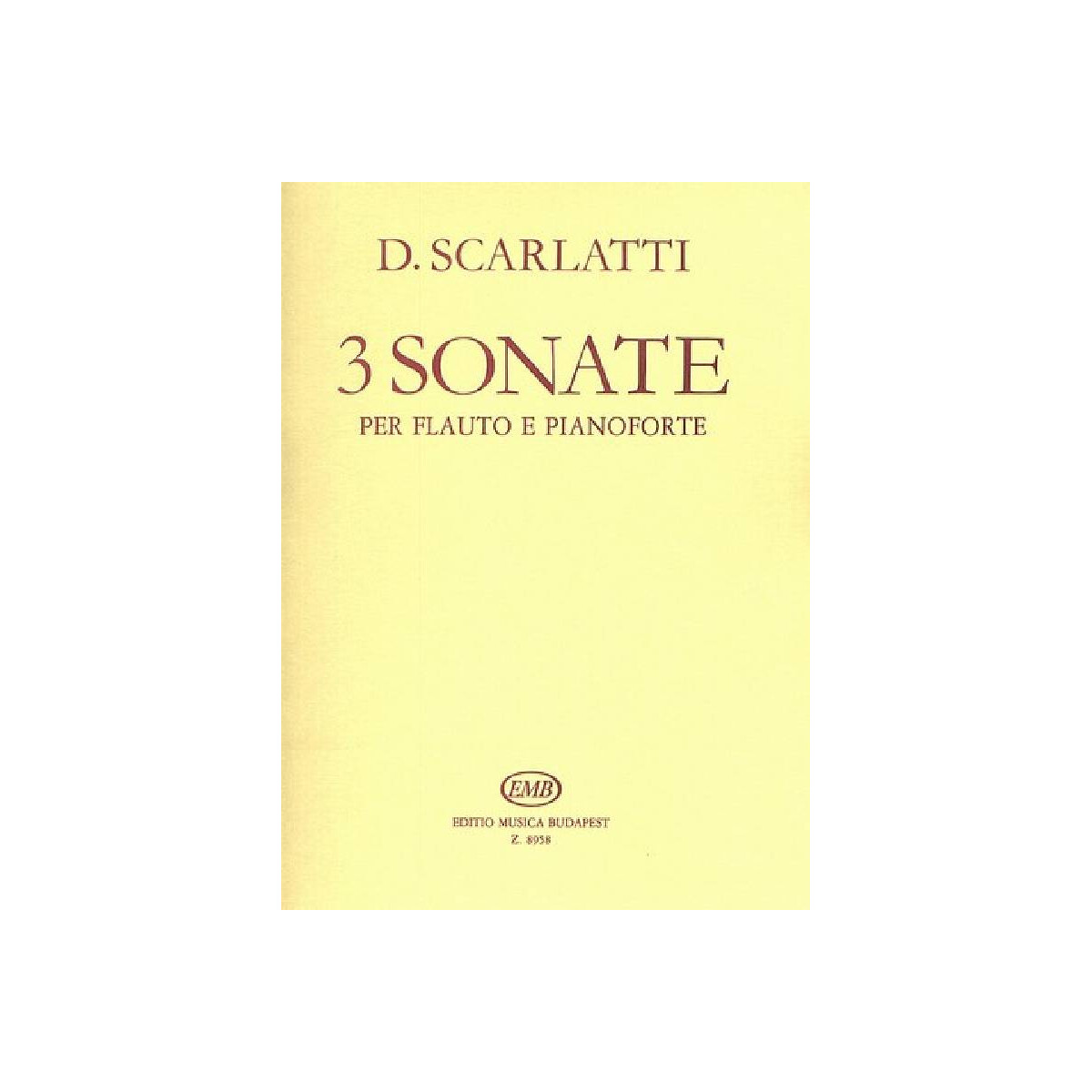 3 Sonaten für Flöte und Klavie box