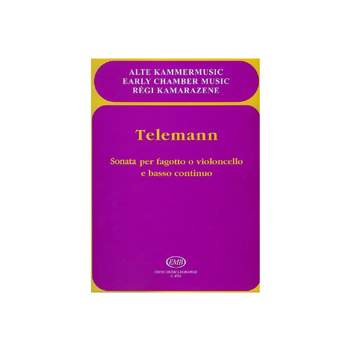 Sonate Es-Dur für Fagott (Vc) box