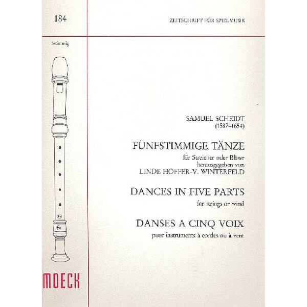Fünfstimmige Tänze für