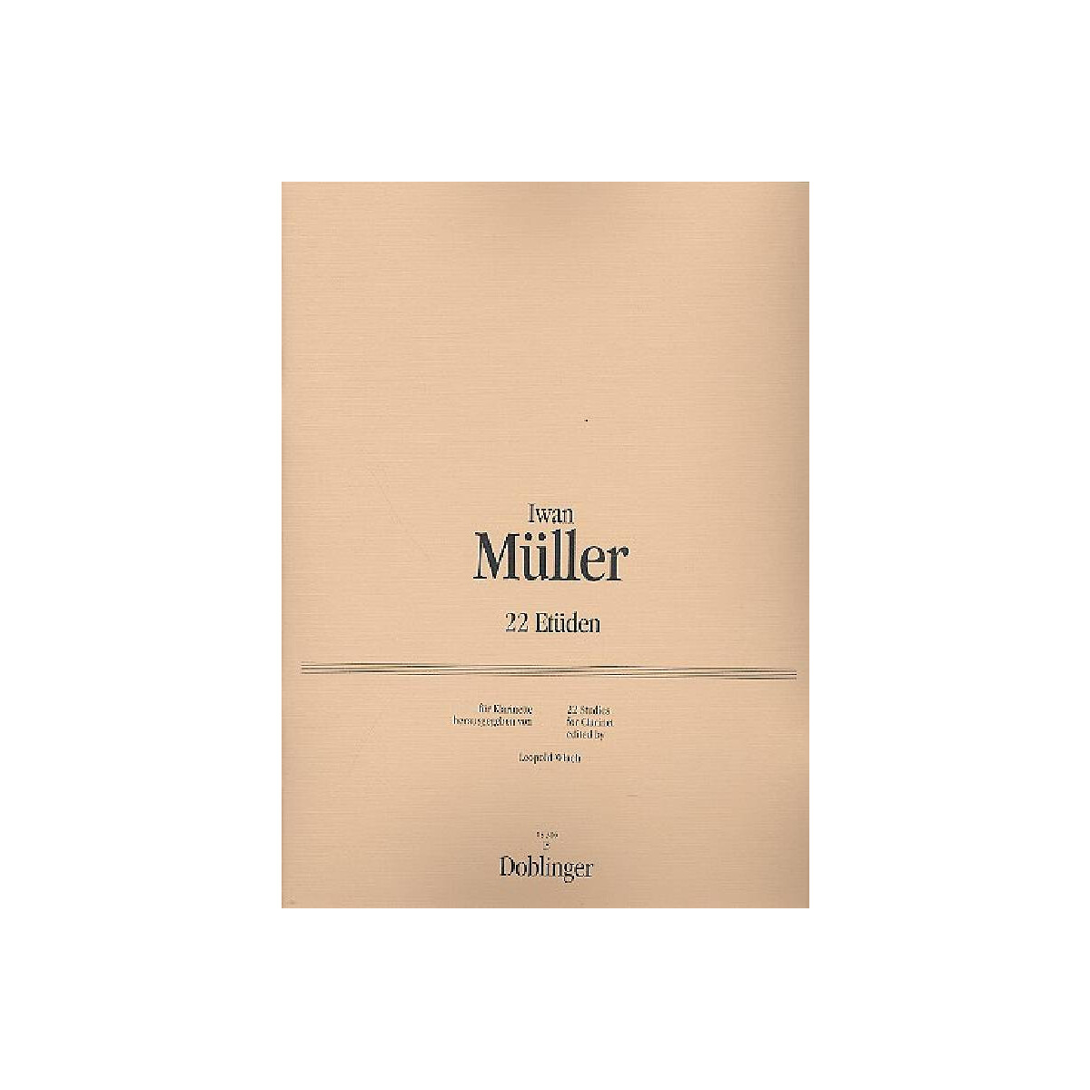 22 Etüden für Klarinette box