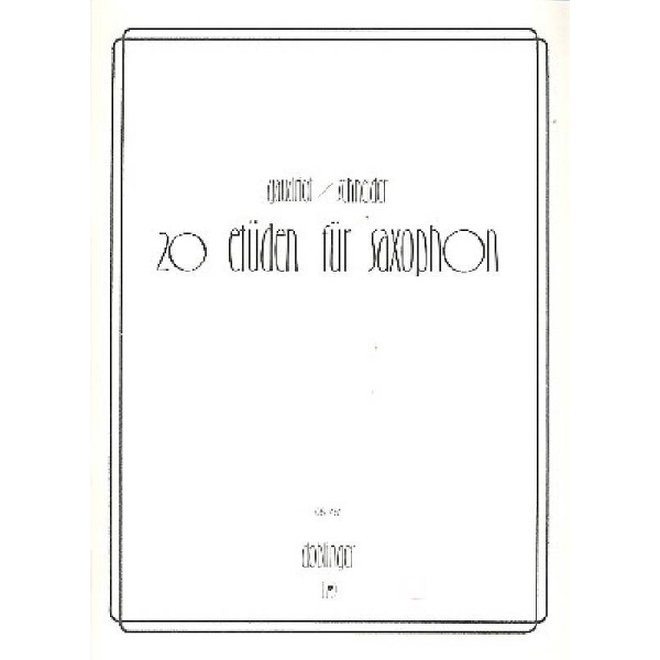 20 Etüden für Saxophon