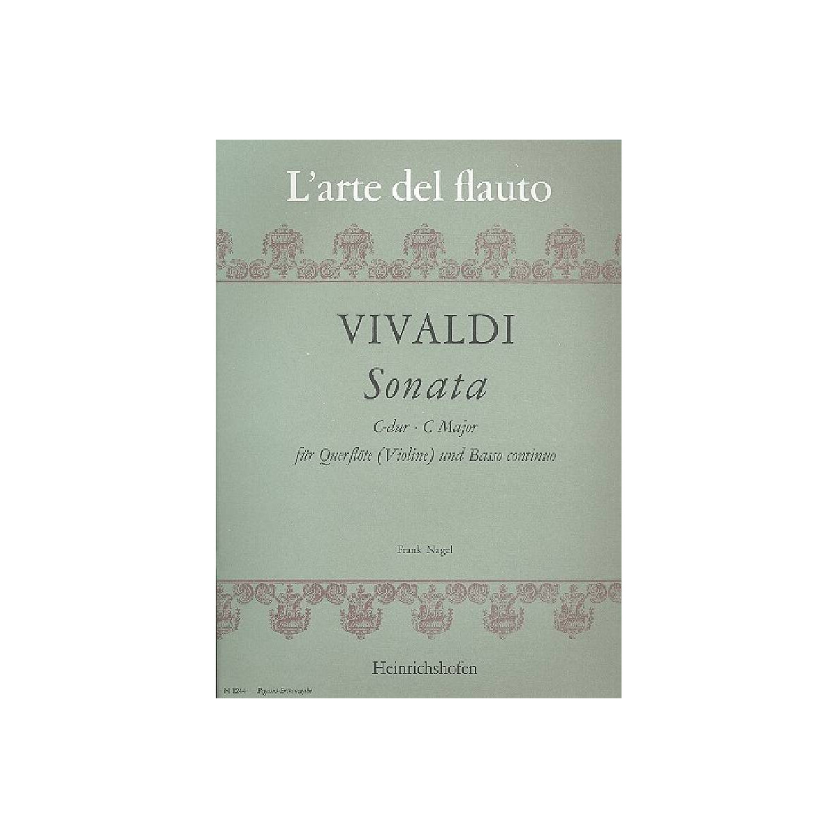 Sonate C-Dur für Flöte und Bc box