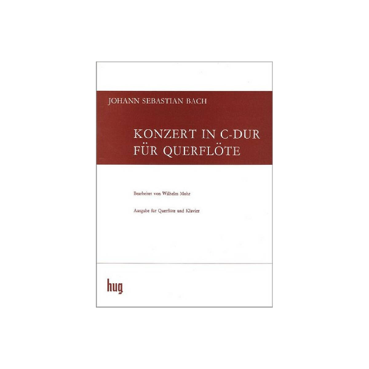 Konzert C-Dur BWV1032 für Flöt box