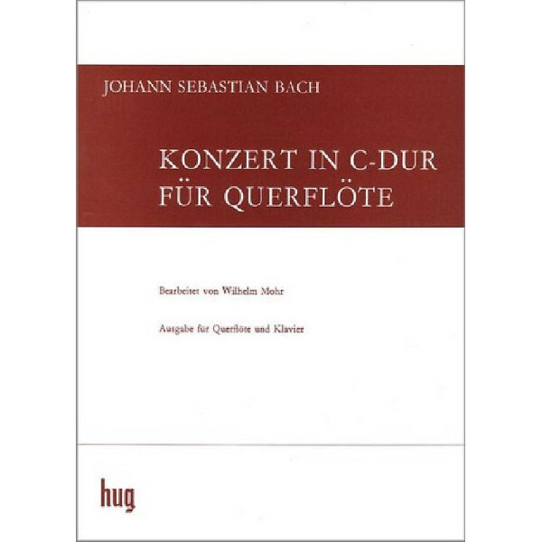 Konzert C-Dur BWV1032 für Flöte