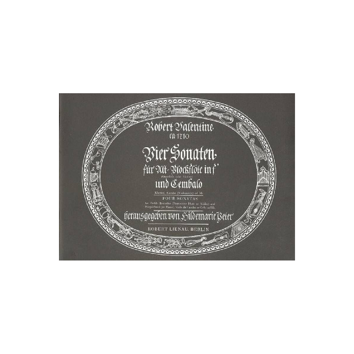 4 Sonaten für Altblockflöte un box