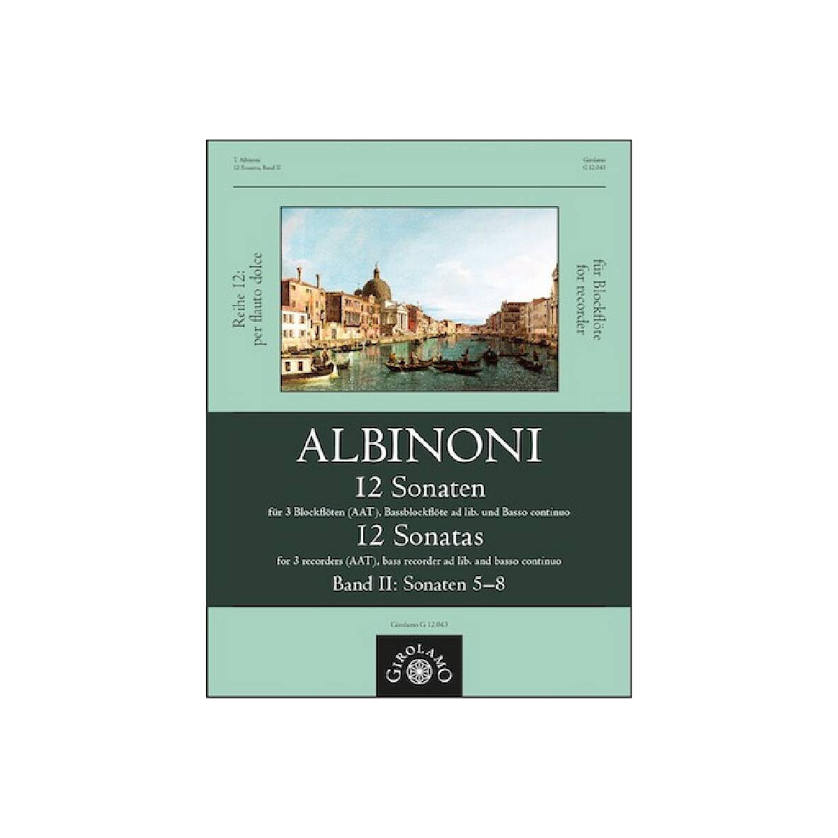 12 Sonaten Band 2 (Nr.5-8) box