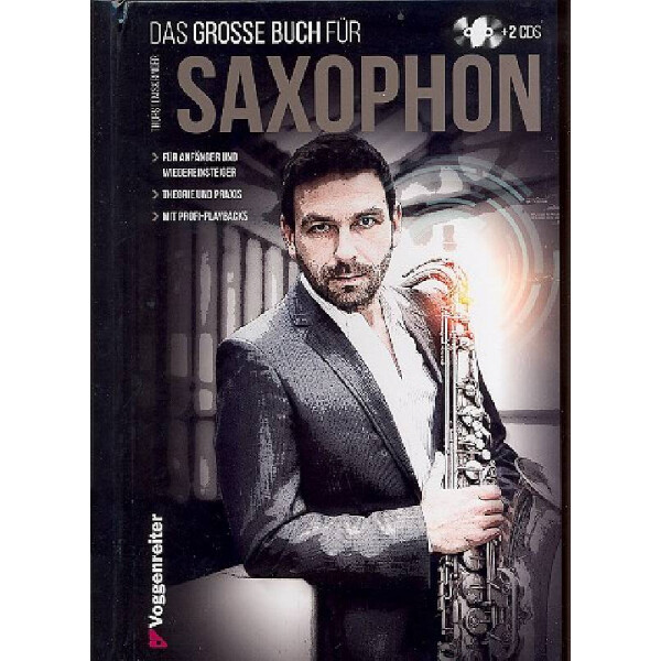 Das große Buch für Saxophon (+ 2 CDs)