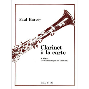 Clarinet a la Carte a menuet for