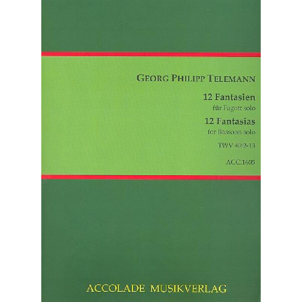 12 Fantasien TWV 40:2-13