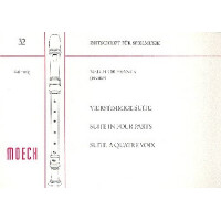 Vierstimmige Suite für 4 Blockflöten