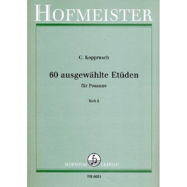 60 ausgewählte Etüden Band 2